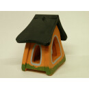 Vogelhaus Futterhaus mini orange